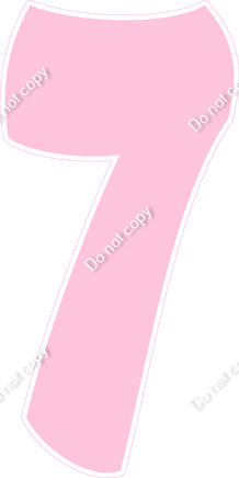 BBT 47" Individuals - Flat Baby Pink 7