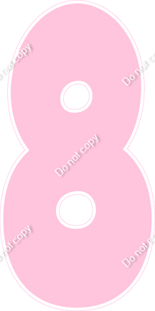 BBT 47" Individuals - Flat Baby Pink 8
