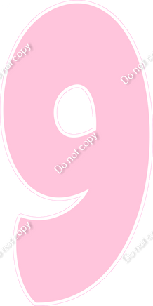 BBT 47" Individuals - Flat Baby Pink 9