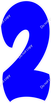 BBT 47" Individuals - Flat Blue 2