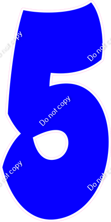 BBT 47" Individuals - Flat Blue 5