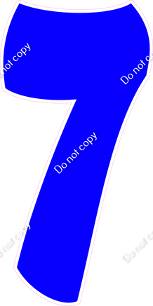 BBT 47" Individuals - Flat Blue 7