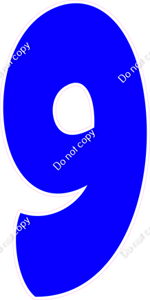 BBT 47" Individuals - Flat Blue 9