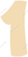 BBT 47" Individuals - Flat Champagne 1