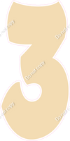 BBT 47" Individuals - Flat Champagne 3