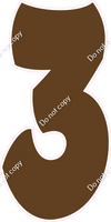 BBT 47" Individuals - Flat Chocolate 3