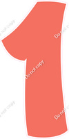 BBT 47" Individuals - Flat Coral 1