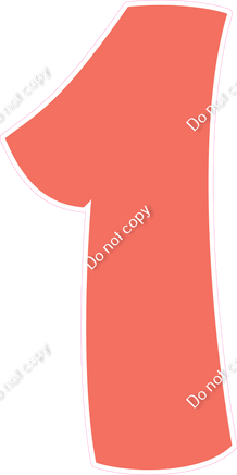 BBT 47" Individuals - Flat Coral 1
