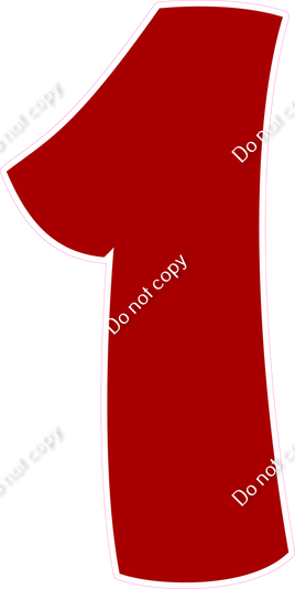 BBT 47" Individuals - Flat Crimson 1