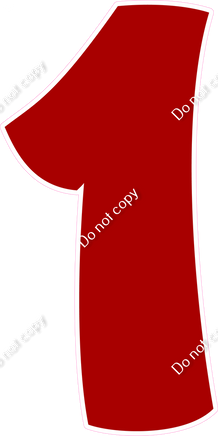 BBT 47" Individuals - Flat Crimson 1
