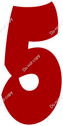 BBT 47" Individuals - Flat Crimson 5