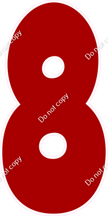 BBT 47" Individuals - Flat Crimson 8
