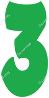 BBT 47" Individuals - Flat Green 3