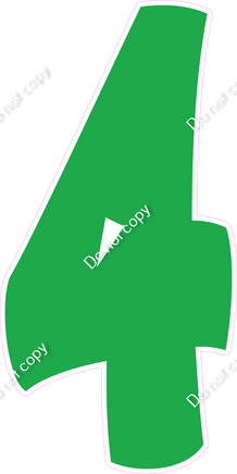 BBT 47" Individuals - Flat Green 4