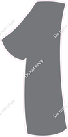 BBT 47" Individuals - Flat Grey 1