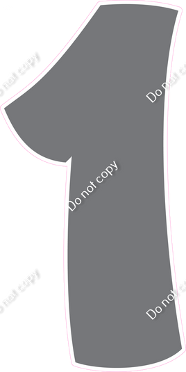 BBT 47" Individuals - Flat Grey 1