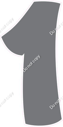 BBT 47" Individuals - Flat Grey 1