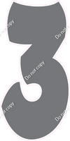 BBT 47" Individuals - Flat Grey 3