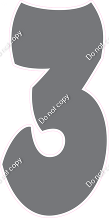 BBT 47" Individuals - Flat Grey 3