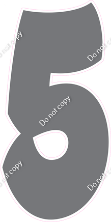 BBT 47" Individuals - Flat Grey 5