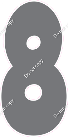 BBT 47" Individuals - Flat Grey 8