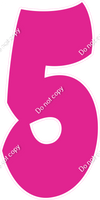 BBT 47" Individuals - Flat Hot Pink 5