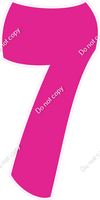 BBT 47" Individuals - Flat Hot Pink 7
