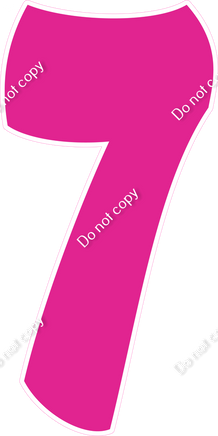 BBT 47" Individuals - Flat Hot Pink 7