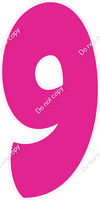 BBT 47" Individuals - Flat Hot Pink 9