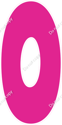 BBT 47" Individuals - Flat Hot Pink