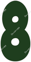 BBT 47" Individuals - Flat Hunter Green 8