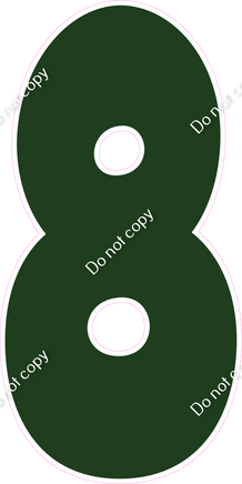 BBT 47" Individuals - Flat Hunter Green 8