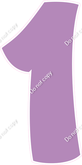 BBT 47" Individuals - Flat Lavender 1