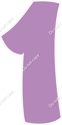 BBT 47" Individuals - Flat Lavender 1