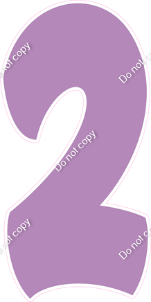 BBT 47" Individuals - Flat Lavender 2
