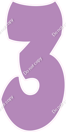 BBT 47" Individuals - Flat Lavender 3