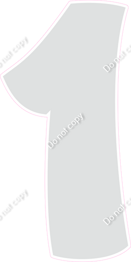 BBT 47" Individuals - Flat Light Grey 1