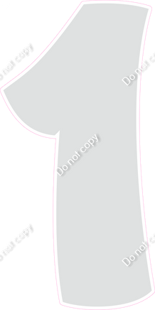 BBT 47" Individuals - Flat Light Grey 1