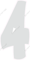 BBT 47" Individuals - Flat Light Grey 4