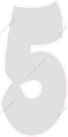 BBT 47" Individuals - Flat Light Grey 5