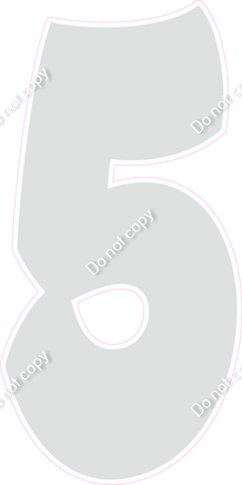 BBT 47" Individuals - Flat Light Grey 5
