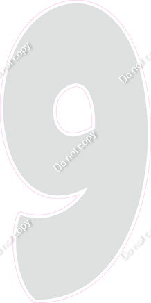 BBT 47" Individuals - Flat Light Grey 9