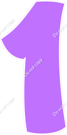 BBT 47" Individuals - Flat Lilac 1