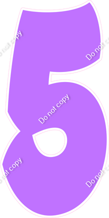 BBT 47" Individuals - Flat Lilac 5