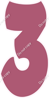 BBT 47" Individuals - Flat Mauve 3