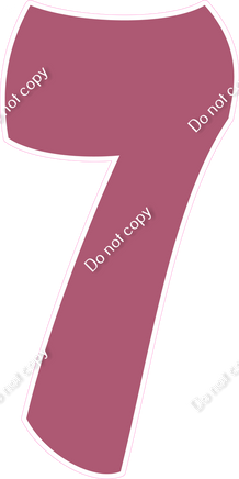 BBT 47" Individuals - Flat Mauve 7