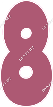 BBT 47" Individuals - Flat Mauve 8
