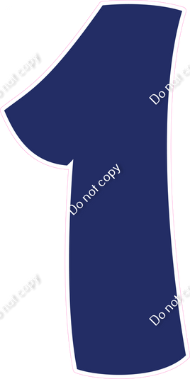 BBT 47" Individuals - Flat Navy Blue 1