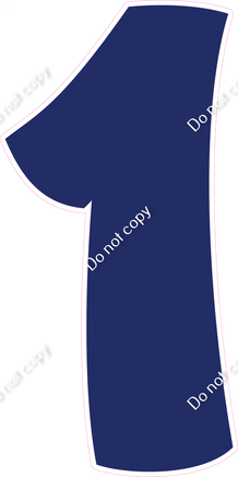 BBT 47" Individuals - Flat Navy Blue 1