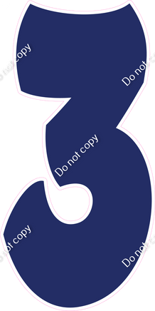 BBT 47" Individuals - Flat Navy Blue 3